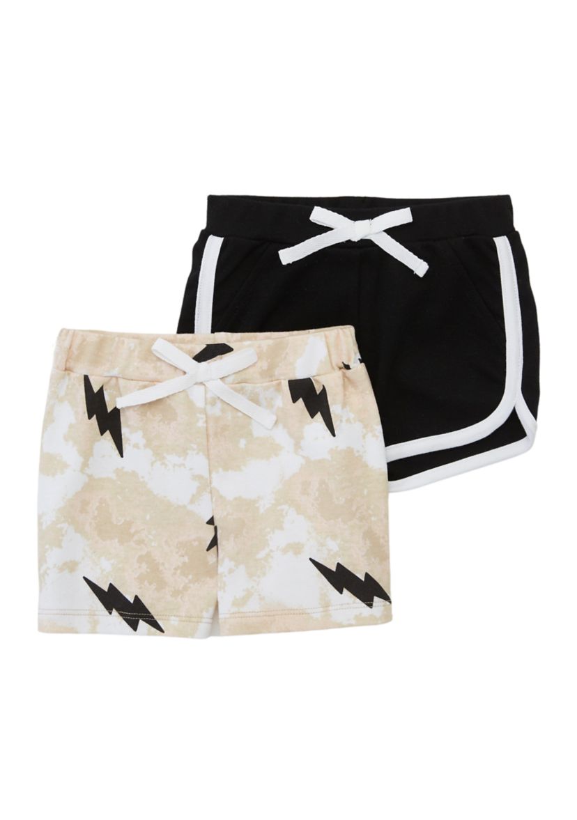 Baby Boys Pull On Shorts - 2 Pack