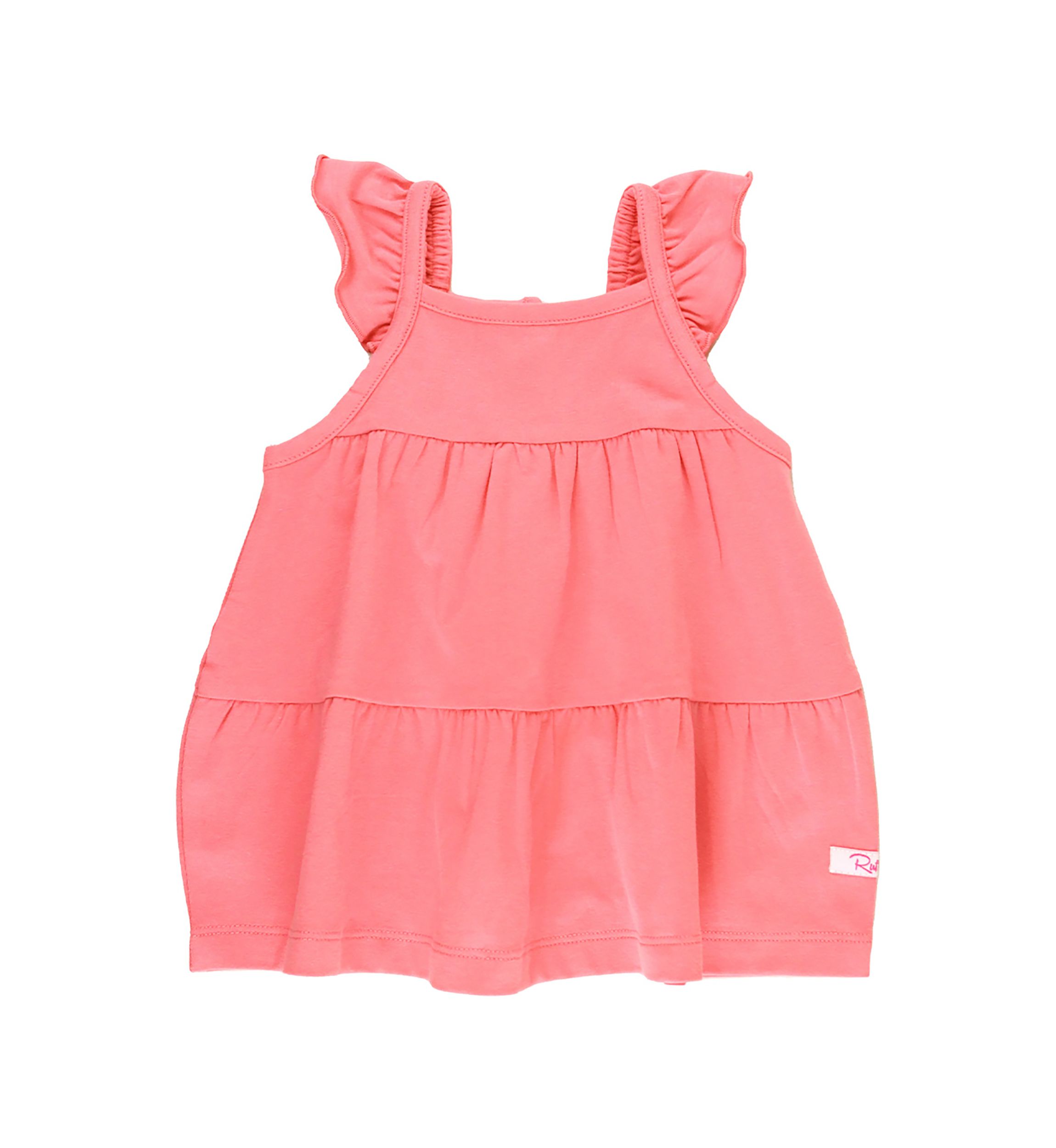 Baby Girls Strawberry Tiered Knit Tank Top