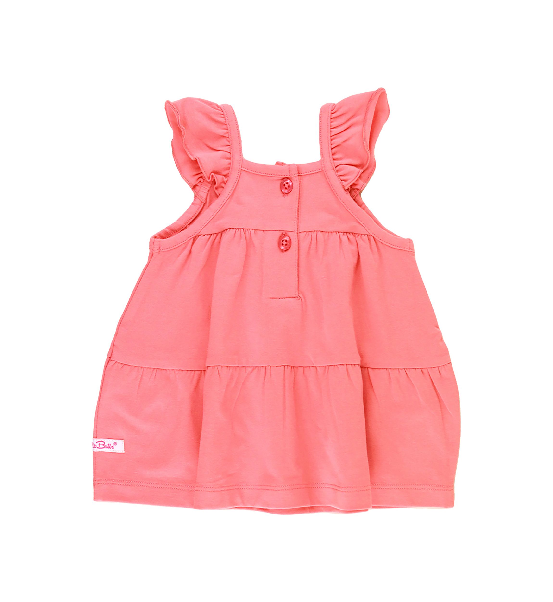 Baby Girls Strawberry Tiered Knit Tank Top