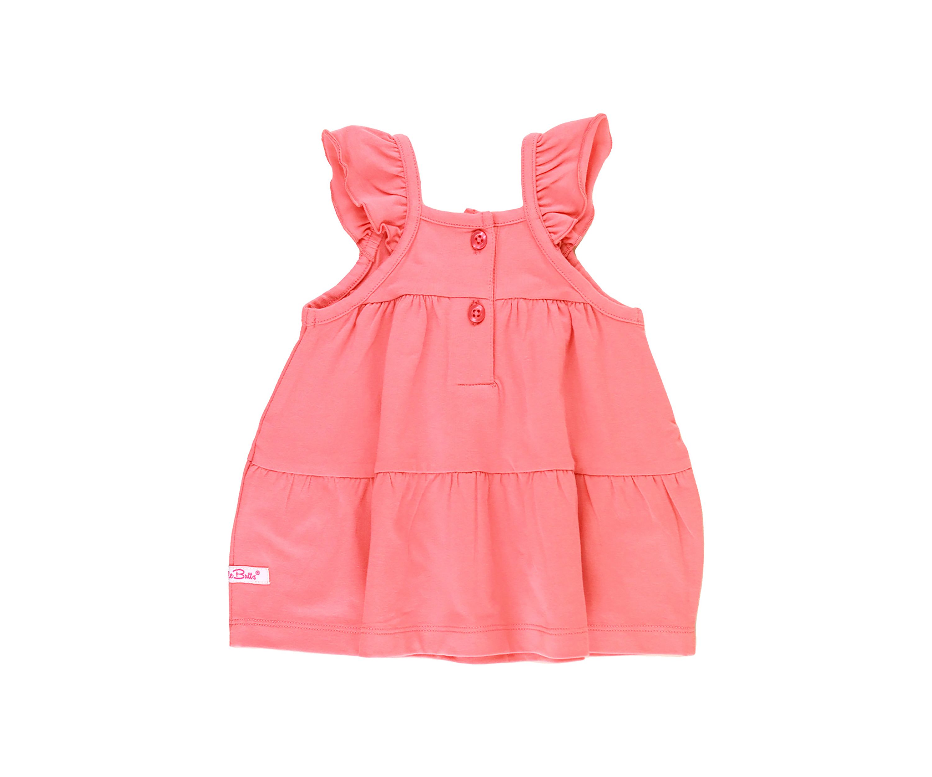 Baby Girls Strawberry Tiered Knit Tank Top