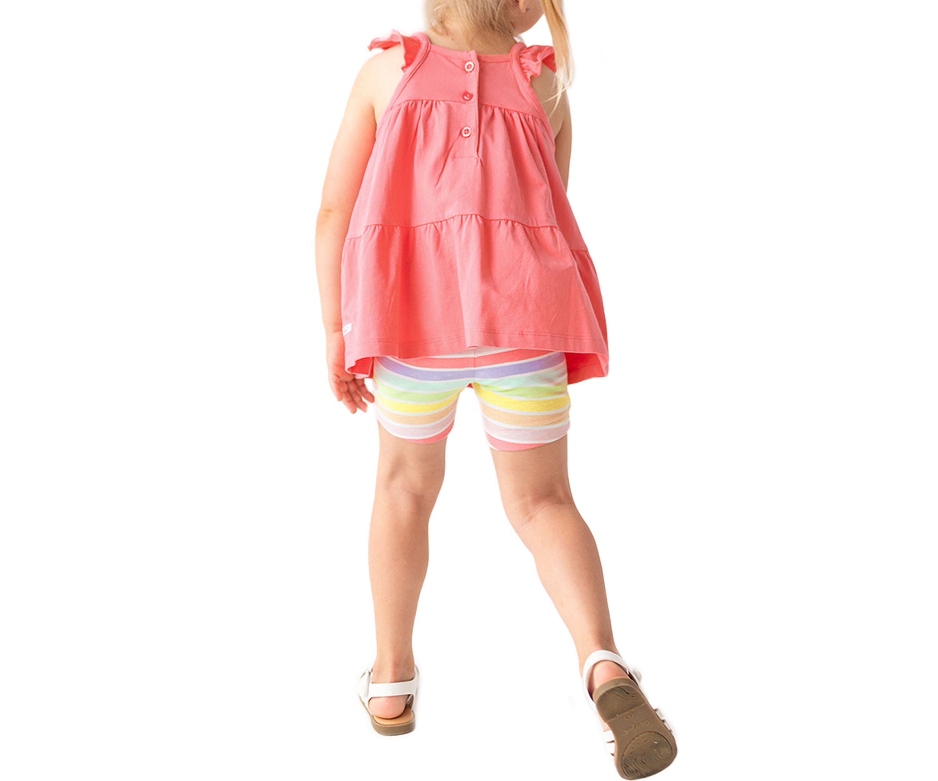 Baby Girls Strawberry Tiered Knit Tank Top