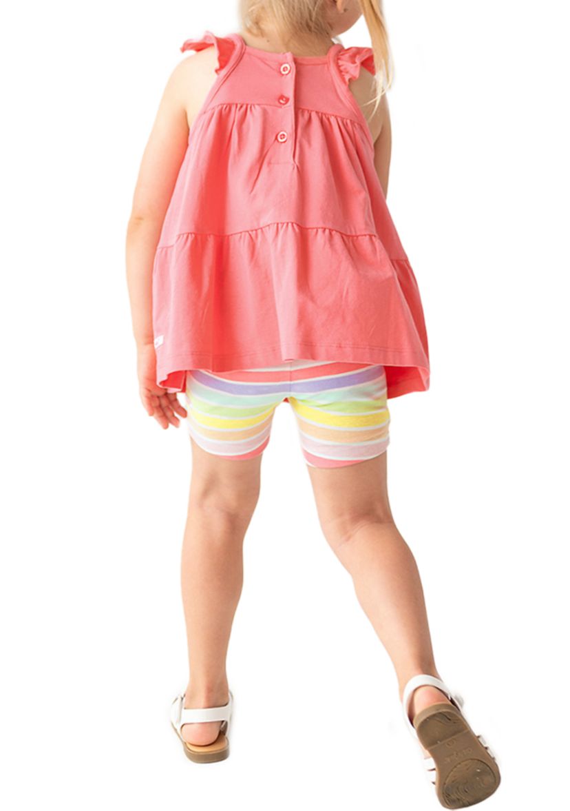 Baby Girls Strawberry Tiered Knit Tank Top