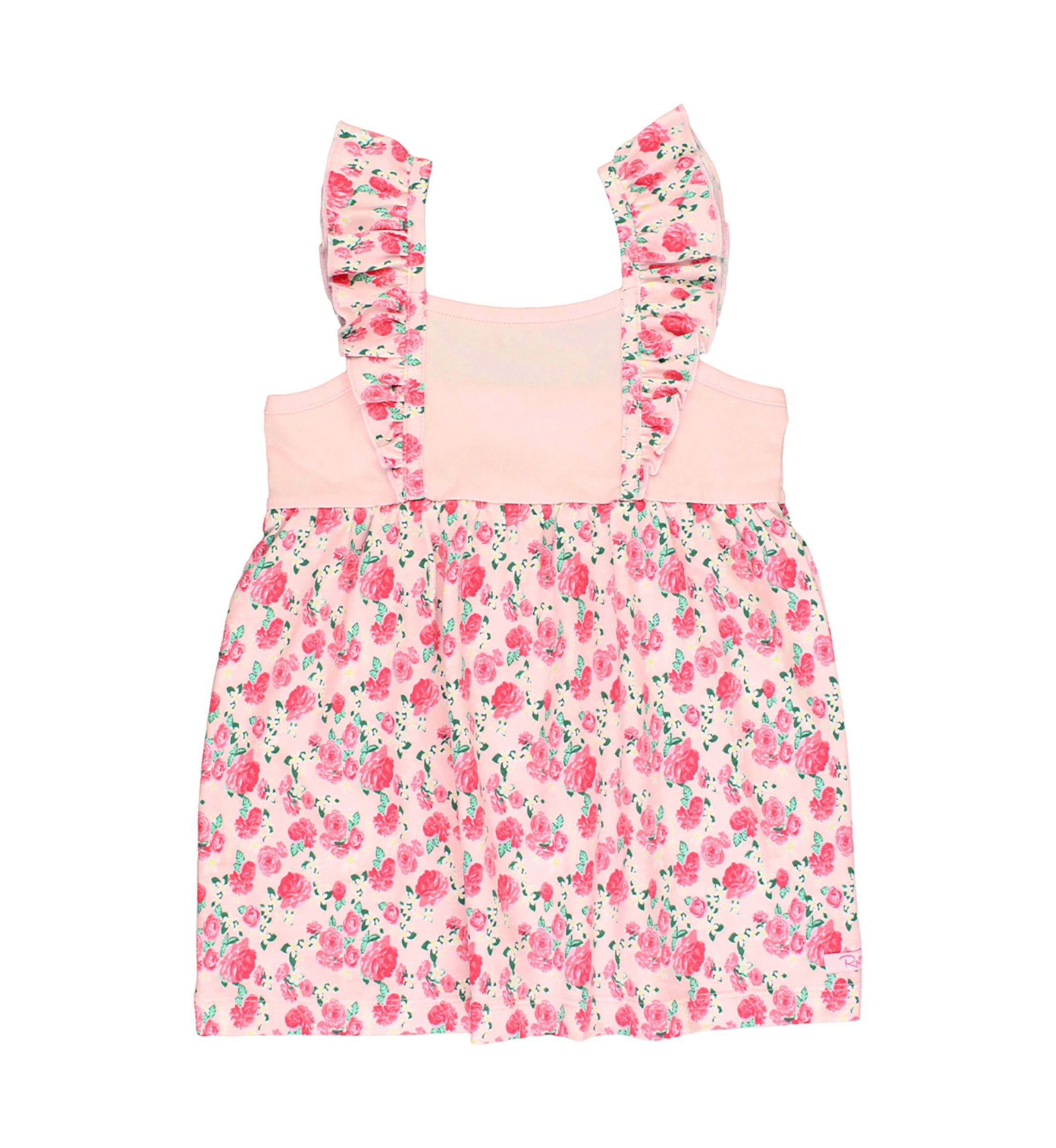 Toddler Girls English Roses Ruffle Dress