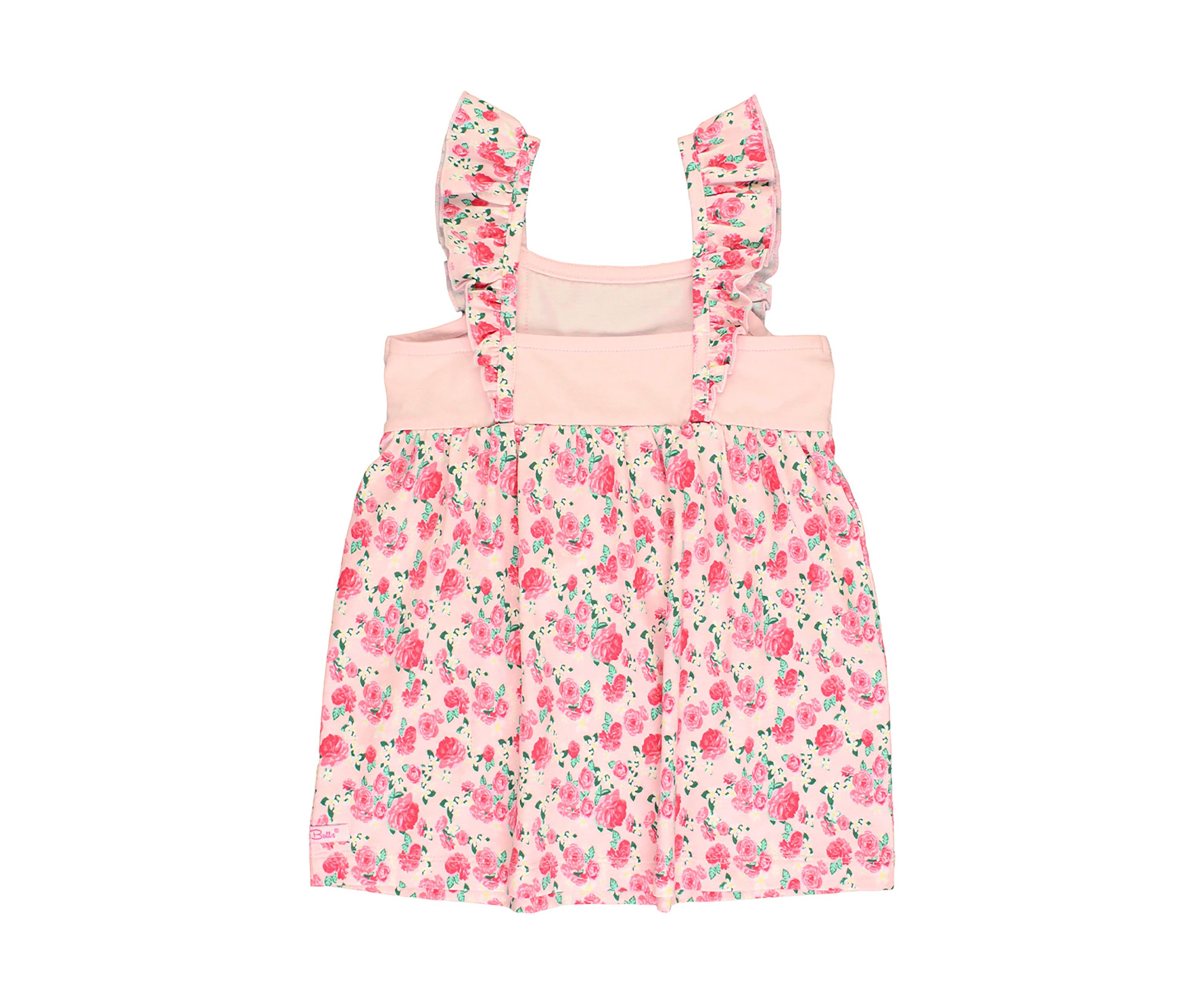 Toddler Girls English Roses Ruffle Dress