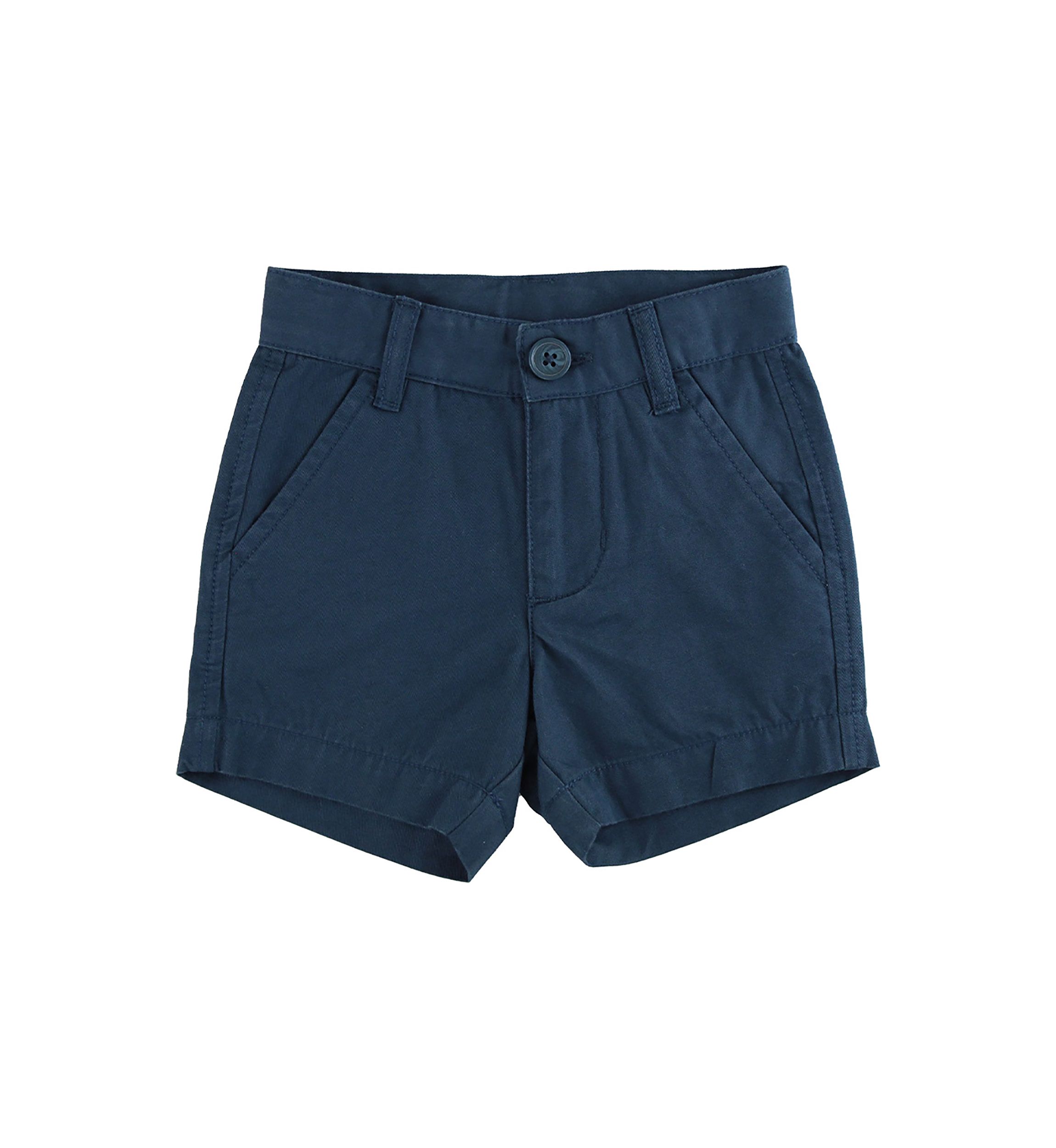 Baby Boys Dark Navy Chino Shorts