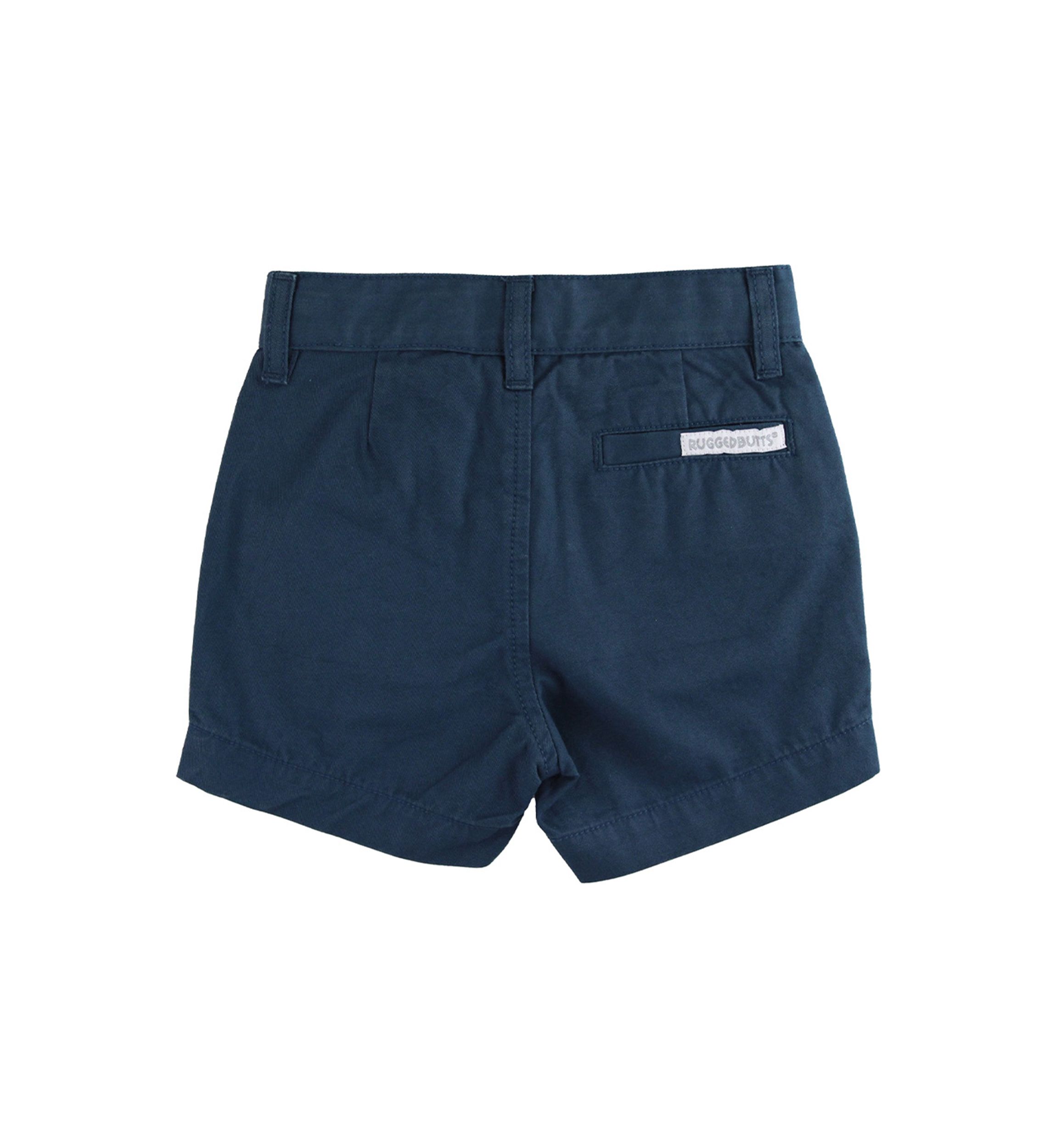 Baby Boys Dark Navy Chino Shorts