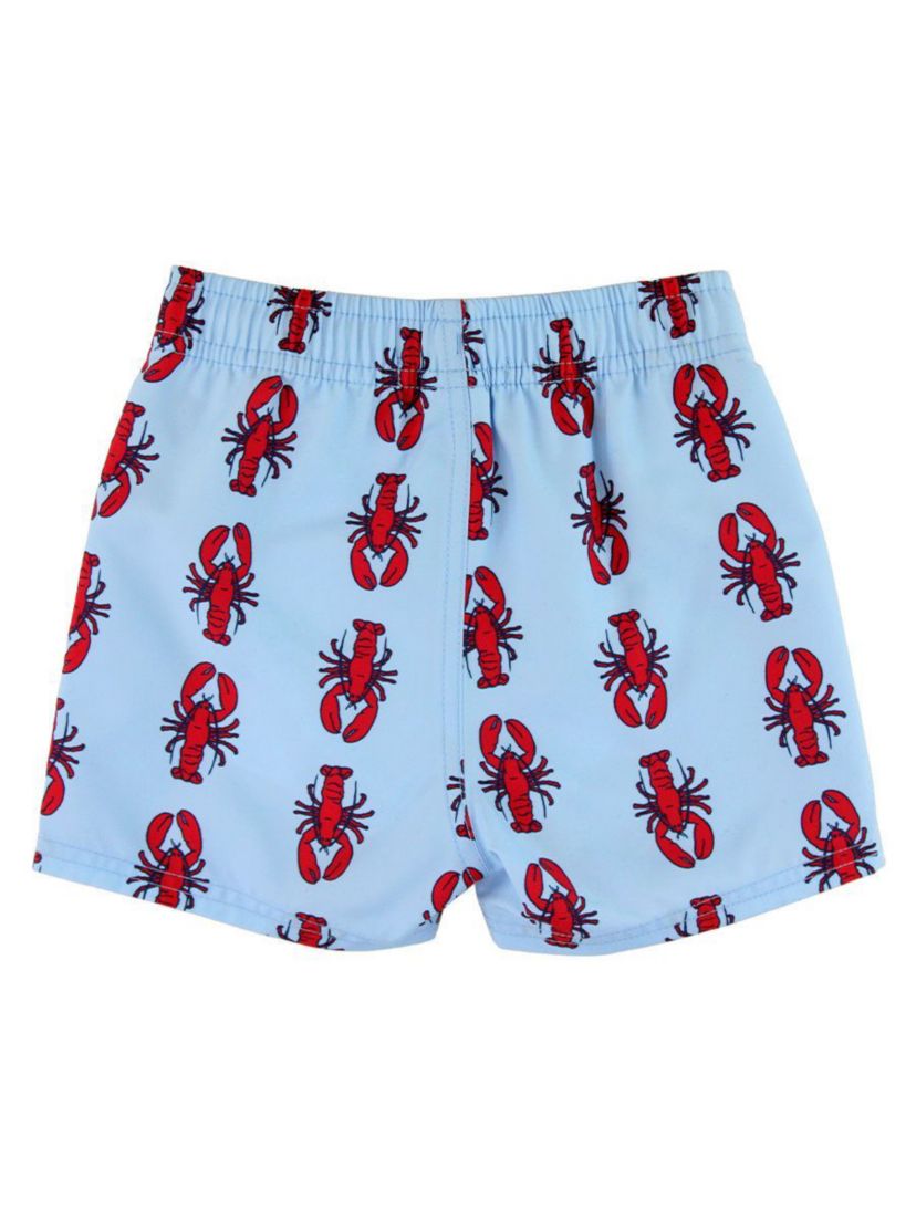 Blue Lobster Lagoon Performance Swim Trunks by RuggedButts main image 1