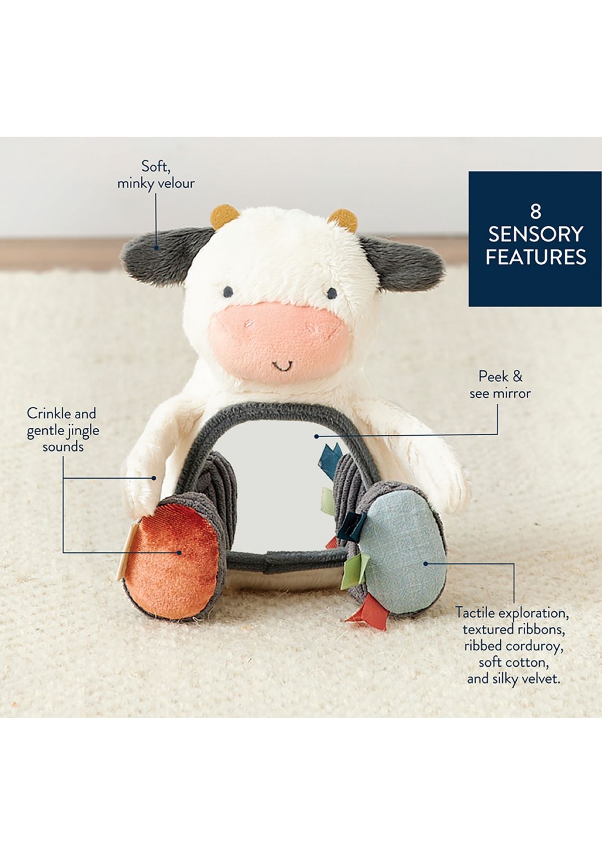 Mirror Cow Toy