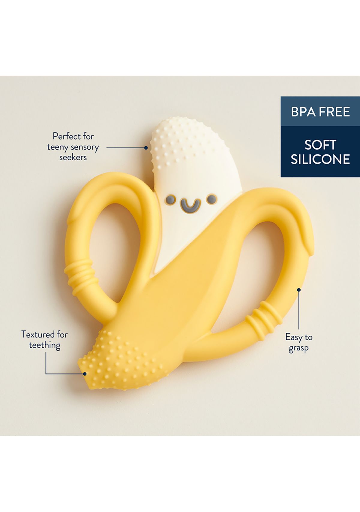 Banana Silicone Teething Toy