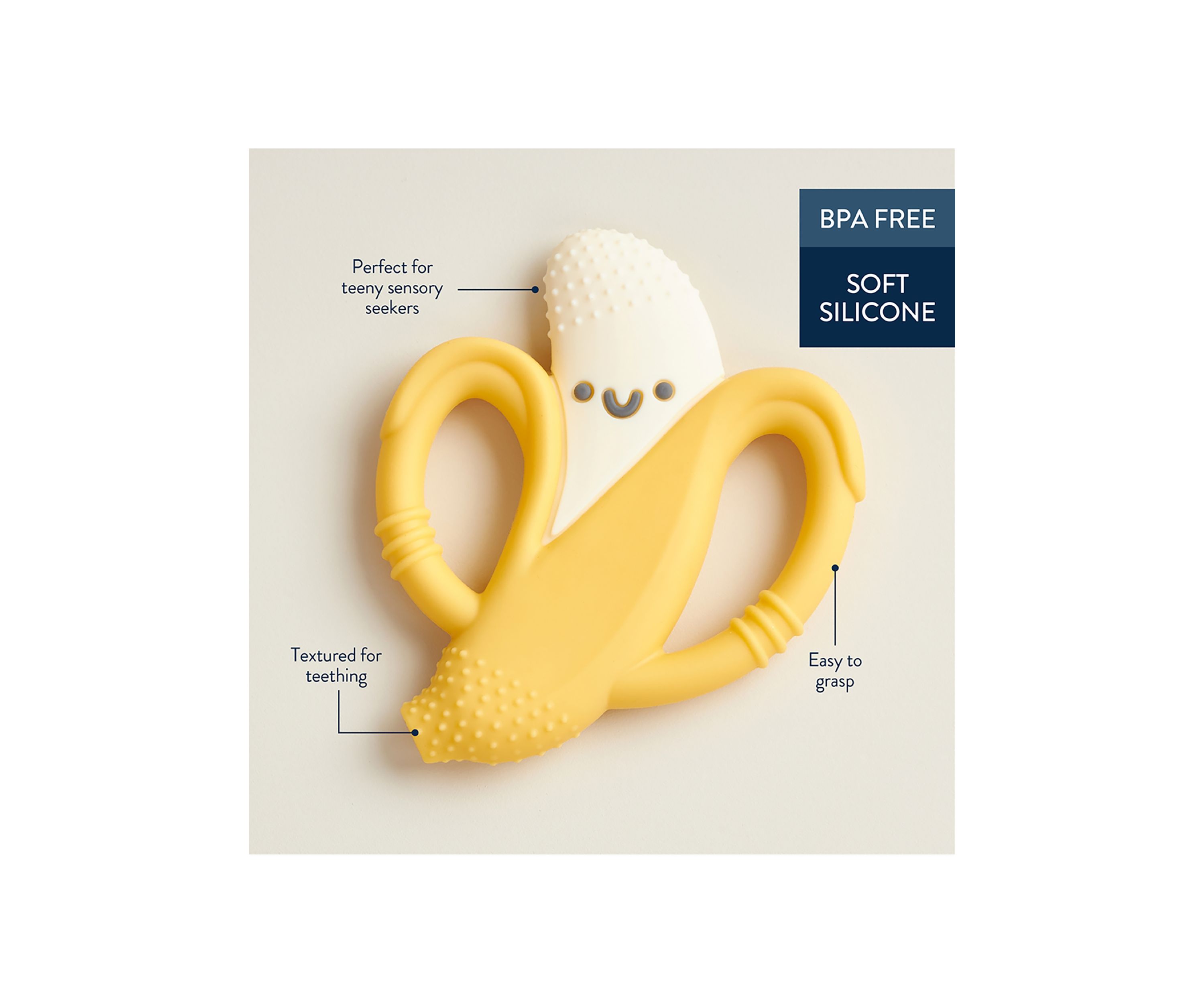 Banana Silicone Teething Toy