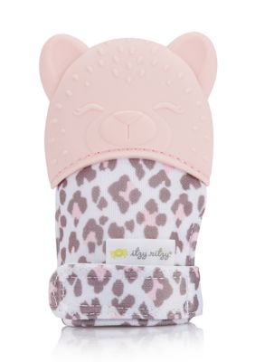 Baby Leopard Teething Mitt