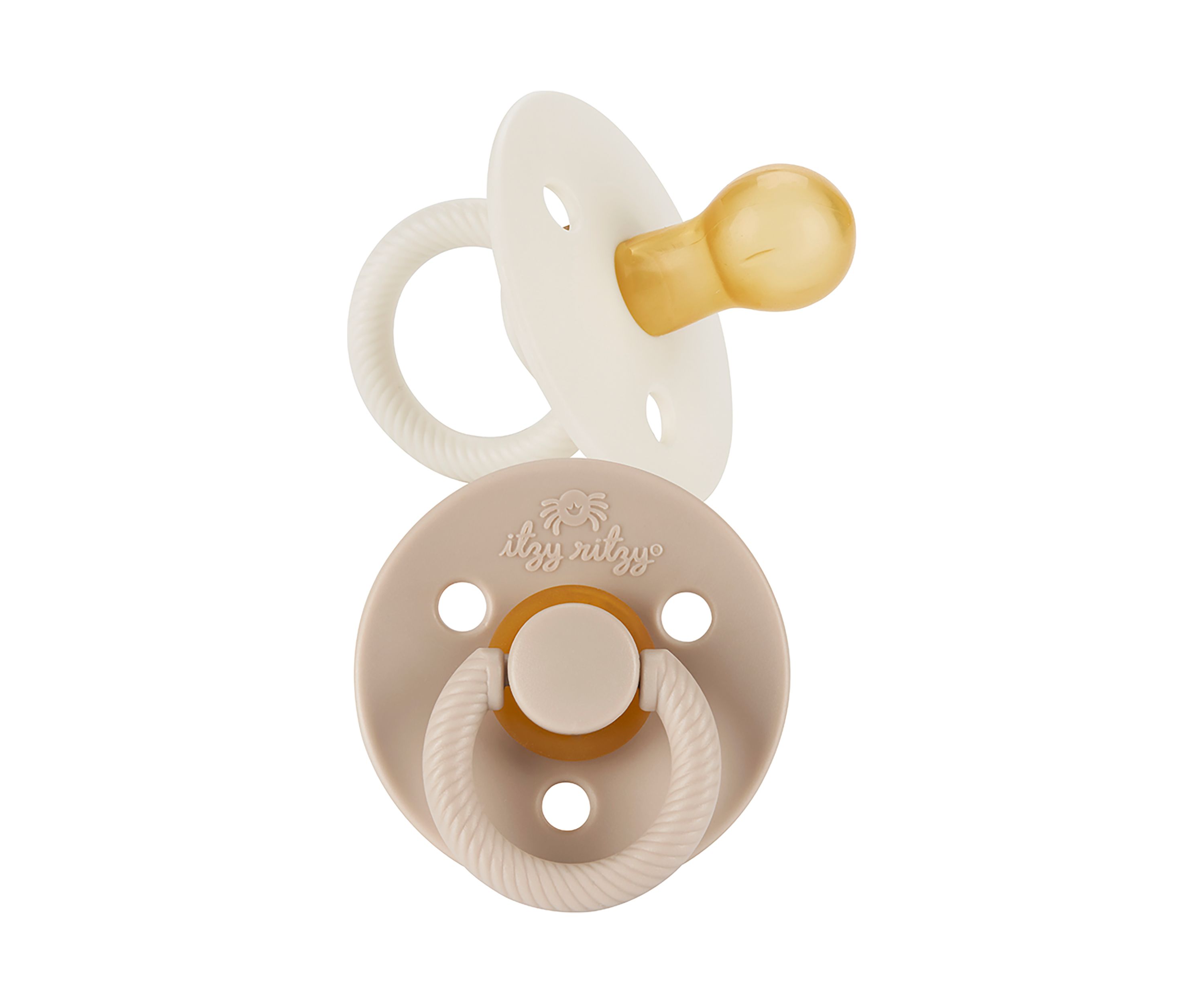 Baby Natural Rubber Pacifier - Set of 2