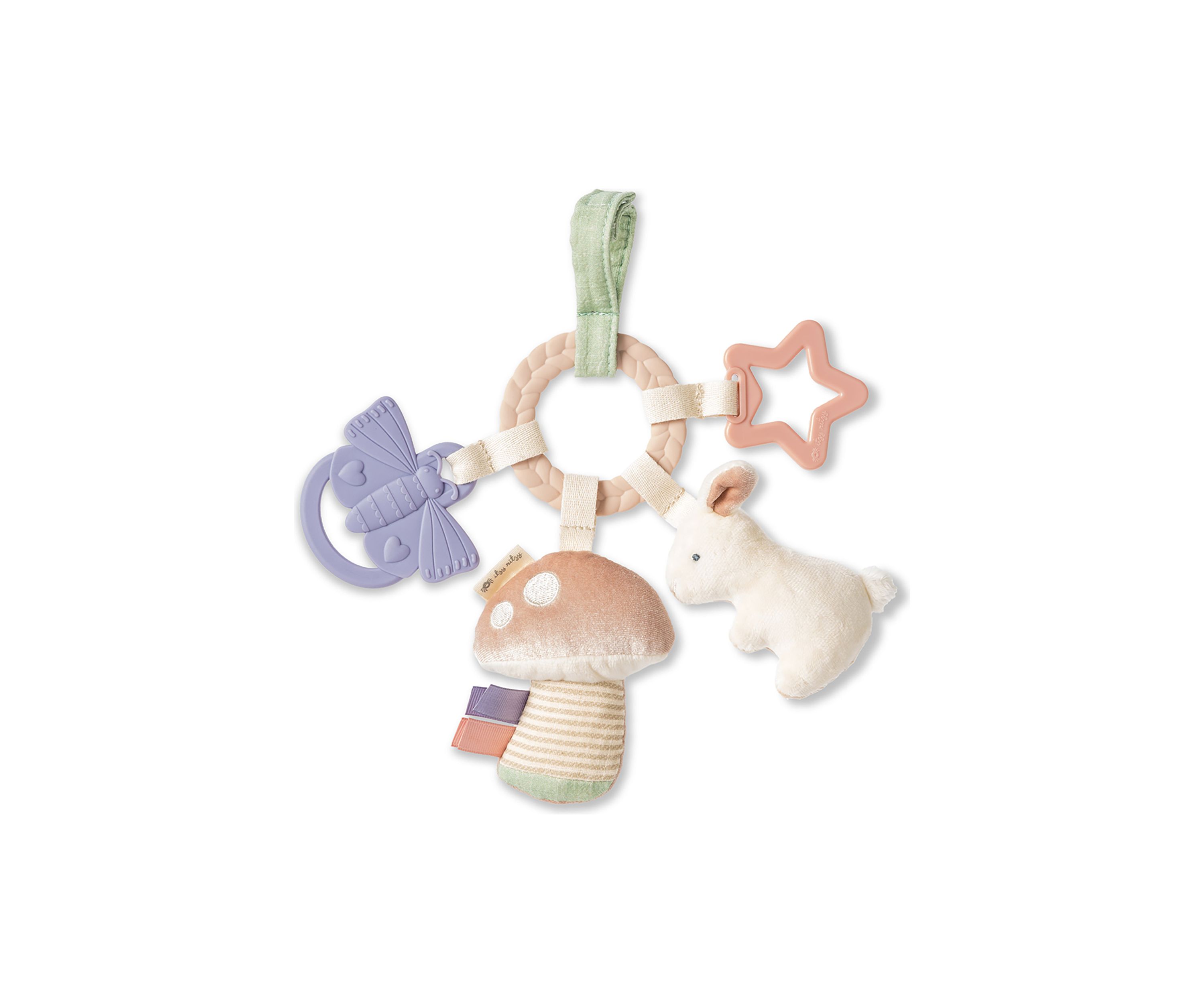 Baby Bunny Bitzy Busy Ring Toy