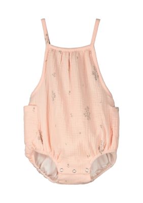 Baby Girls Floral Bubble Bodysuit