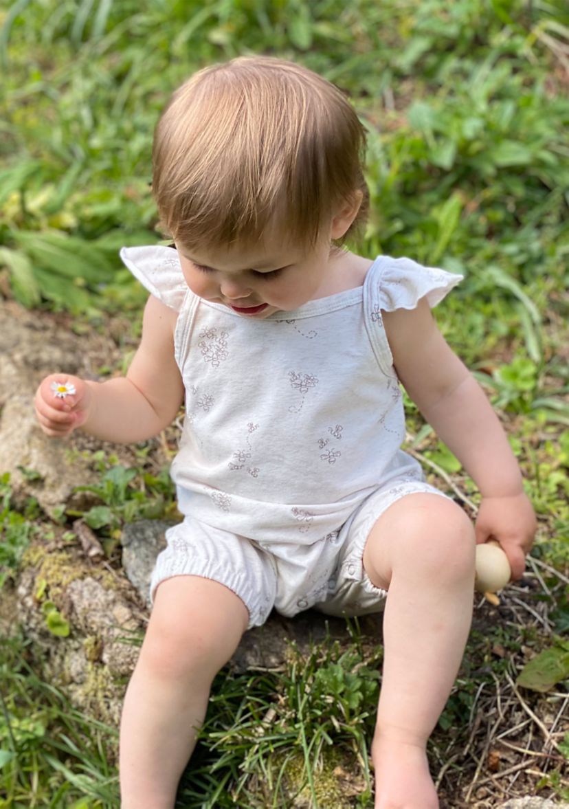 Baby Girls Bumblebee Romper 