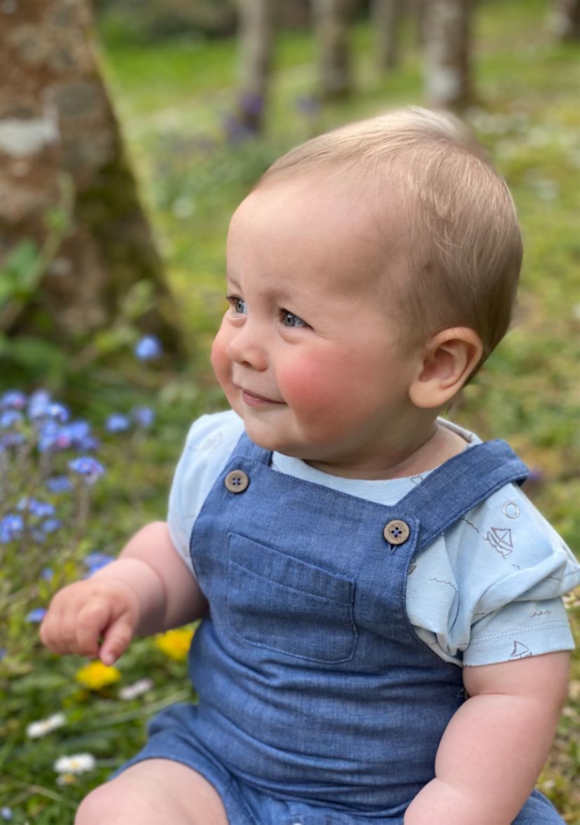 Baby Boys Jersey Bodysuit 