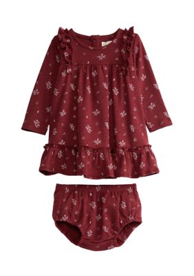 Baby Girls Long Sleeve Aswen Dress