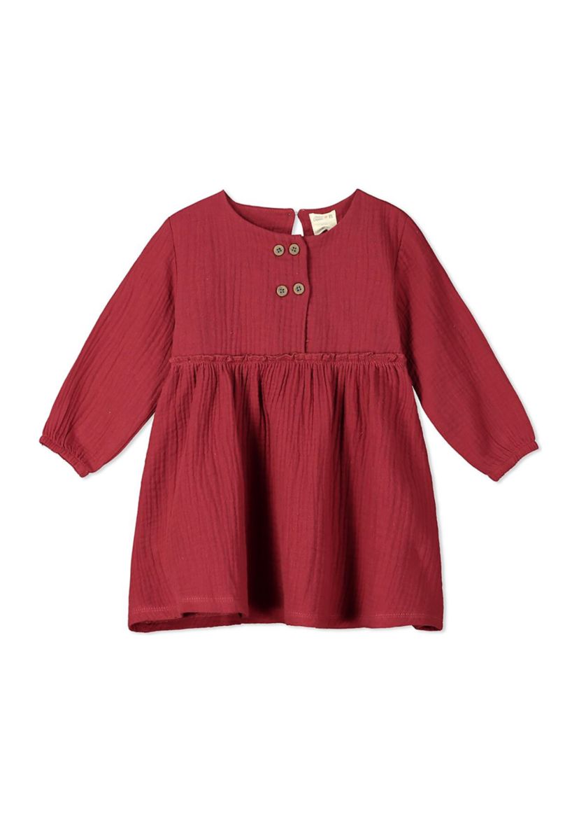 Toddler Girls Long Sleeve Mirren Dress