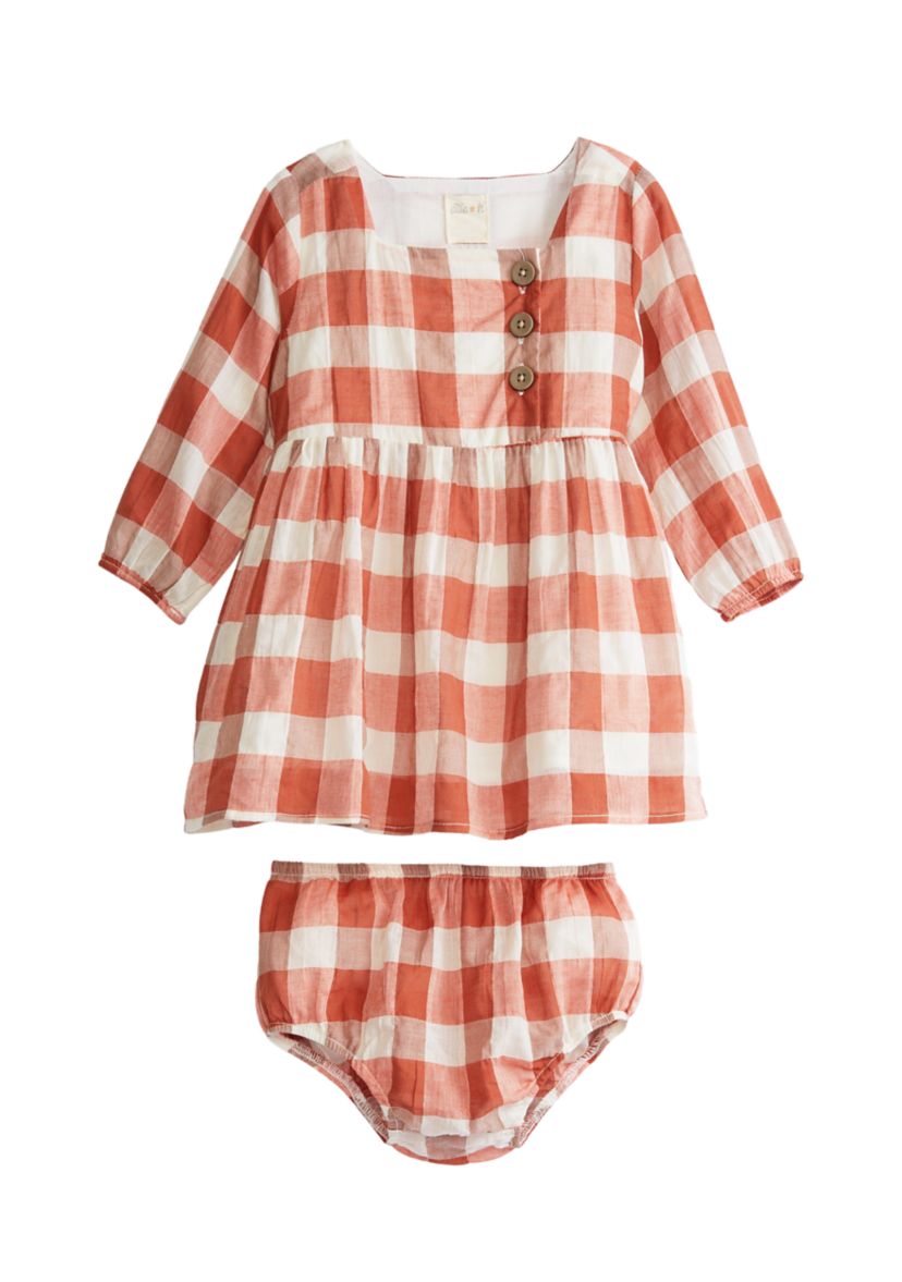 Baby Girls Long Sleeve Elowen Dress 