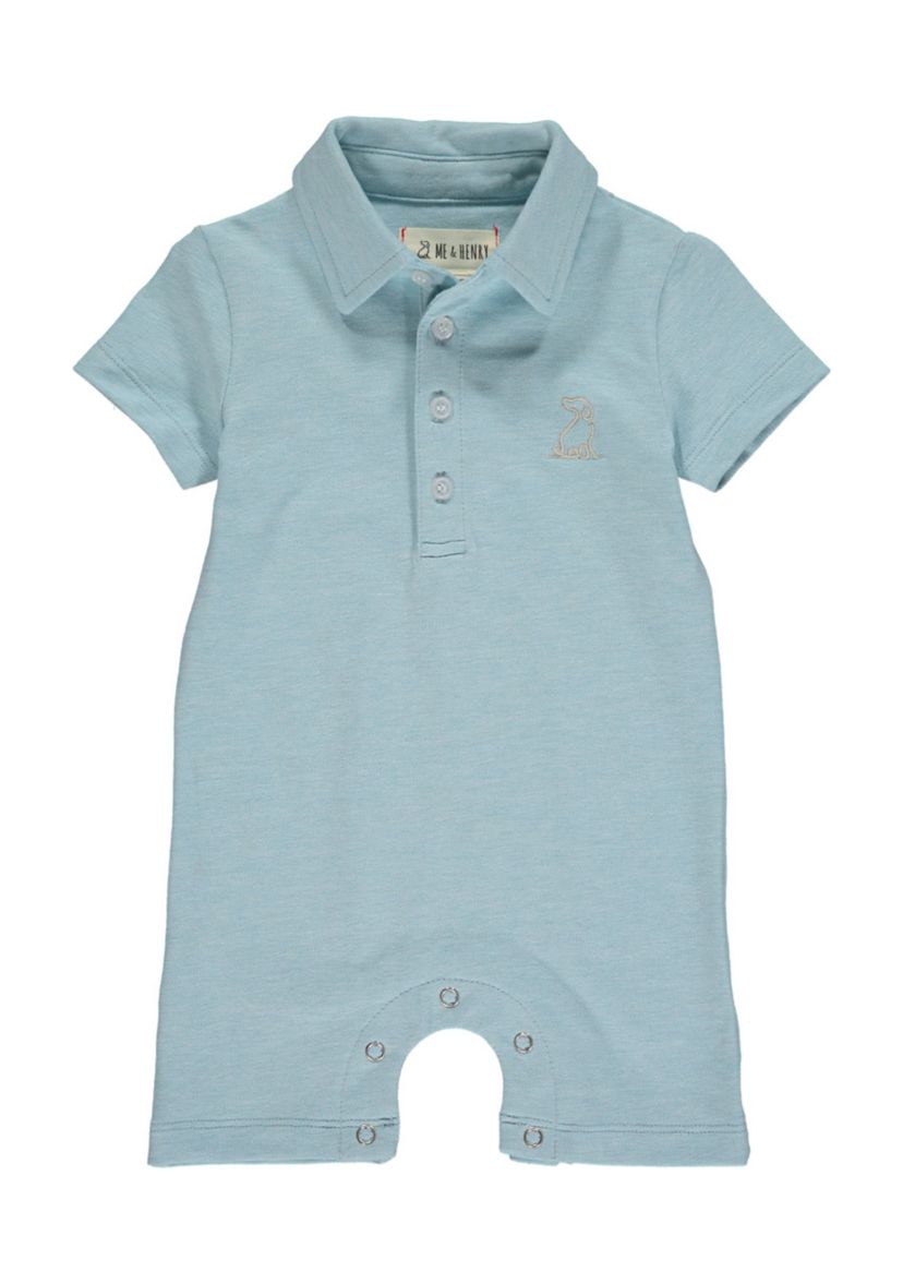 Baby Boys Polo Romper 