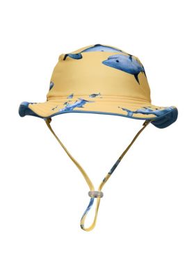 Sunrise Shark Reversible Bucket Hat