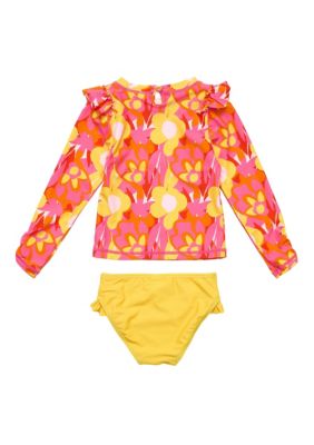 Pop of Sunshine LS Ruffle Set