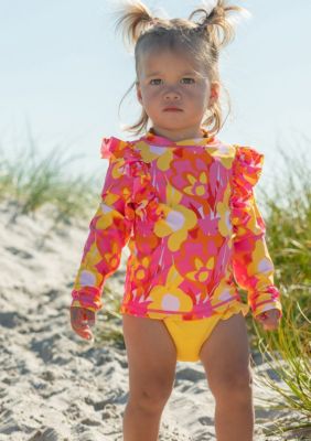 Pop of Sunshine LS Ruffle Set