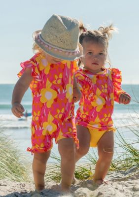 Pop of Sunshine LS Ruffle Set