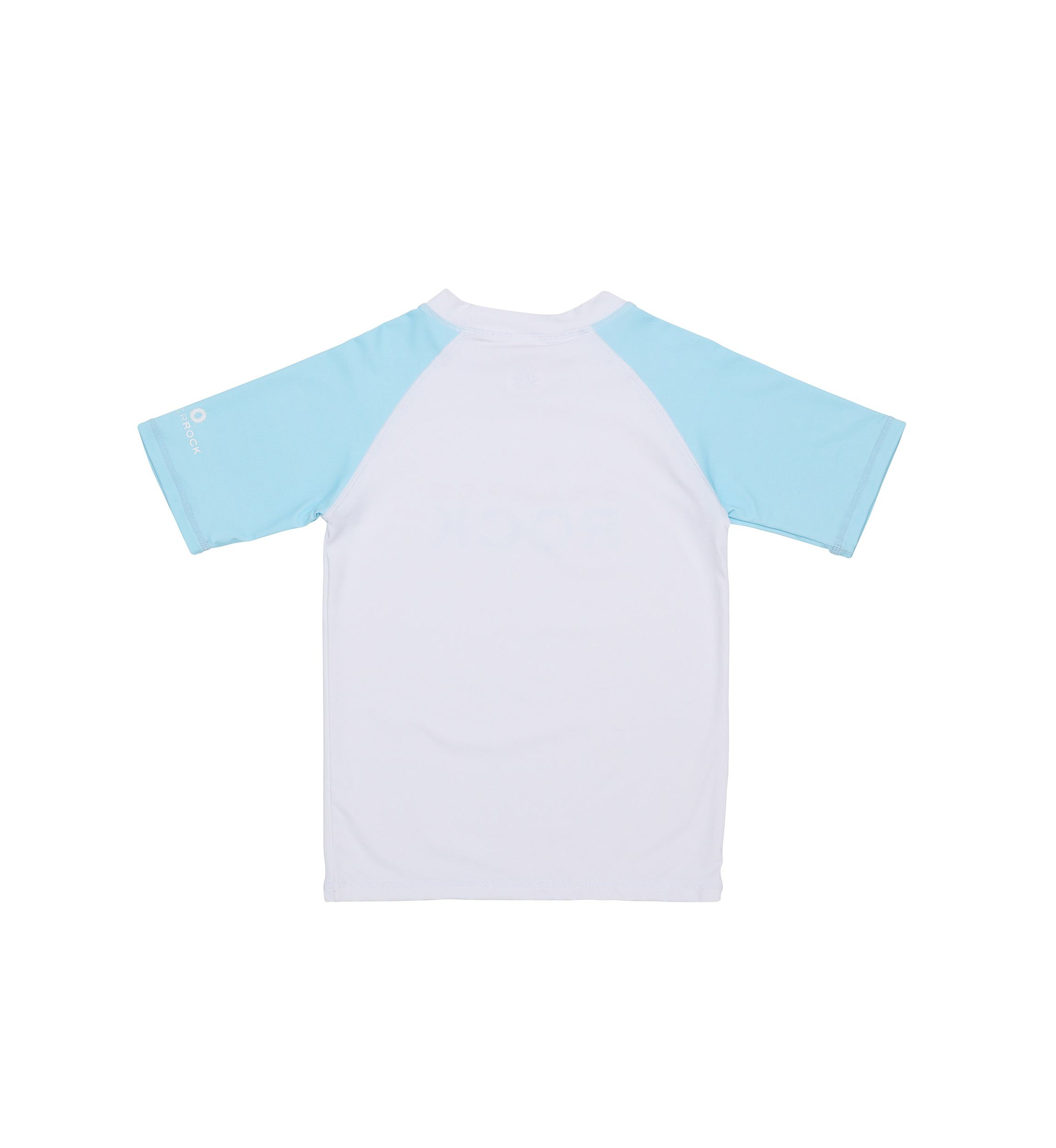 Lt Blue Sleeve Sustainable SS Rash Top