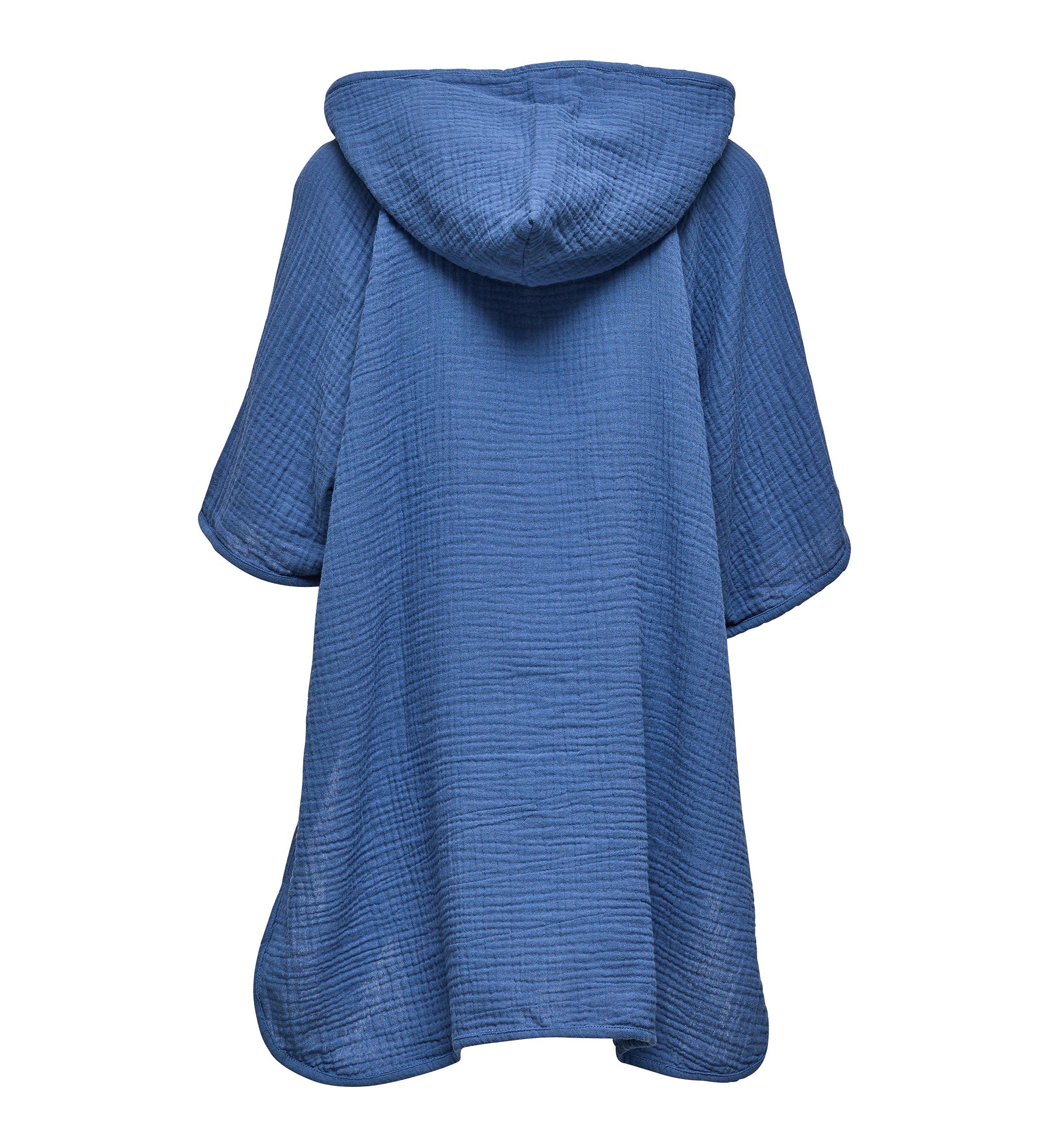 Denim Blue Beach Poncho