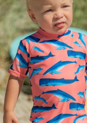 Whale Tail SS Sunsuit