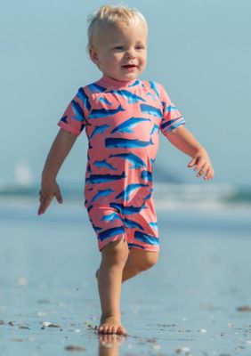 Whale Tail SS Sunsuit