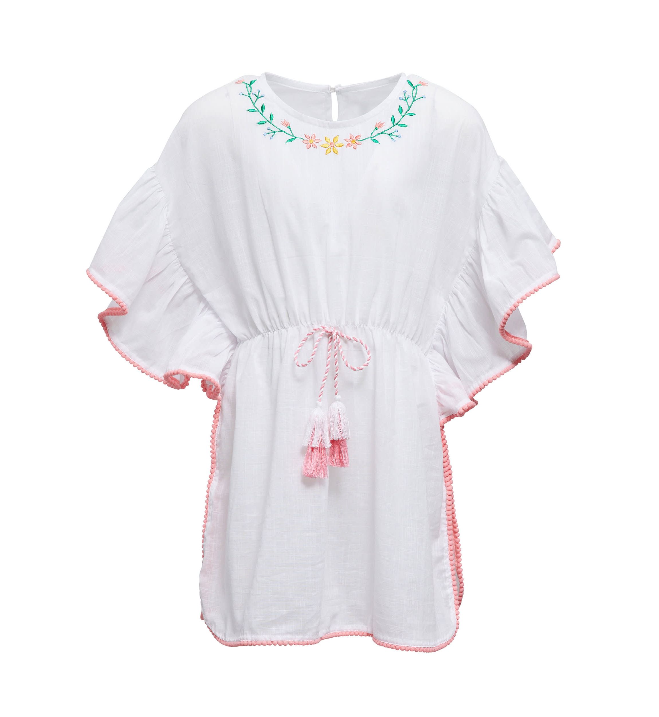 White Spring Fling Cover Up