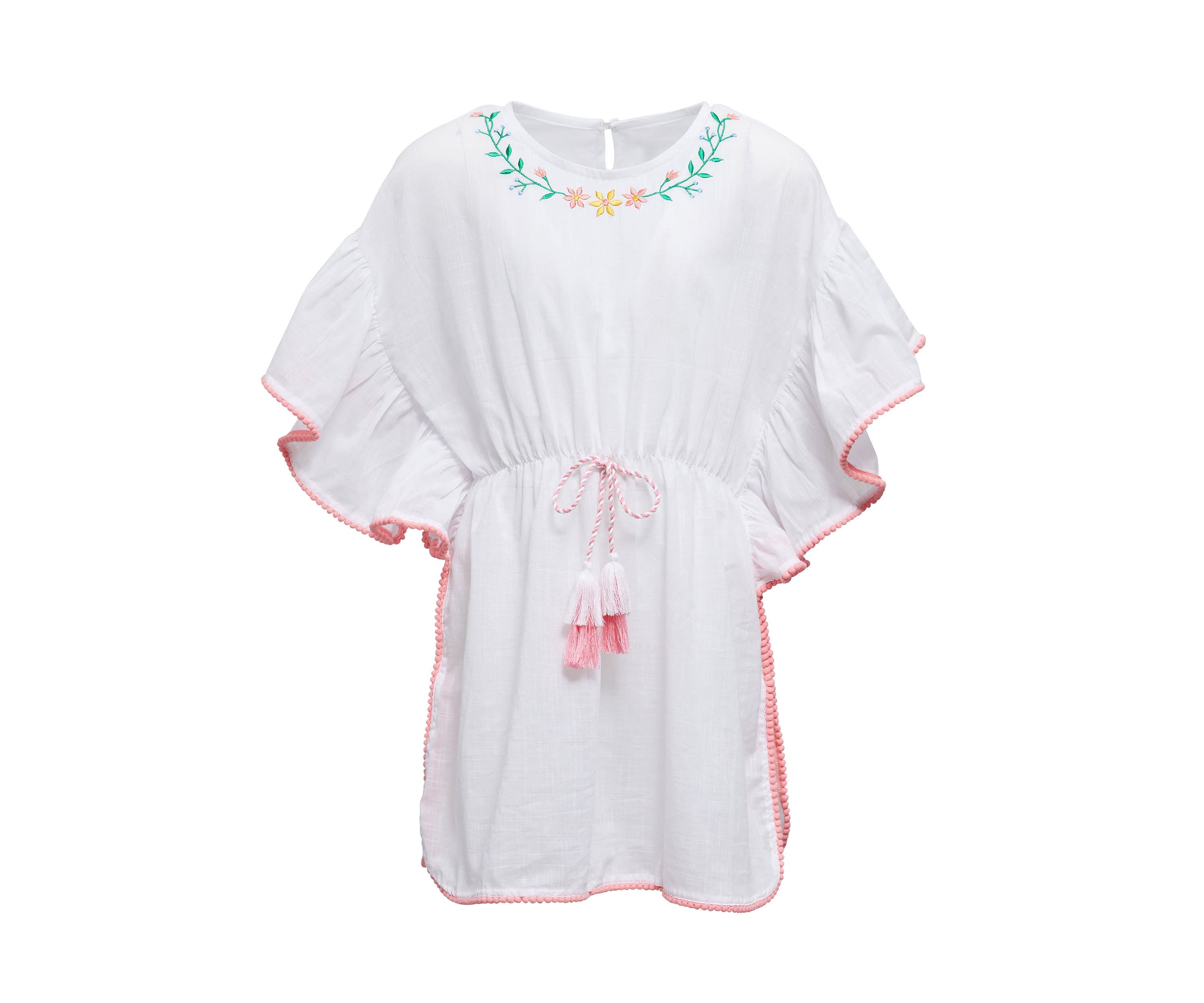 White Spring Fling Cover Up