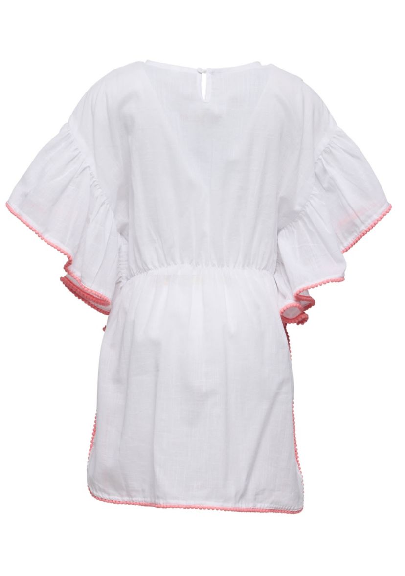 White Spring Fling Cover Up