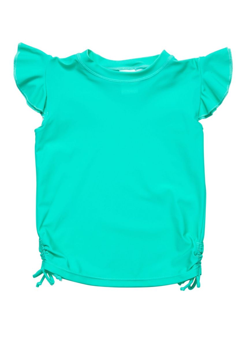 Mint Sustainable Flutter Sleeve Rash Top
