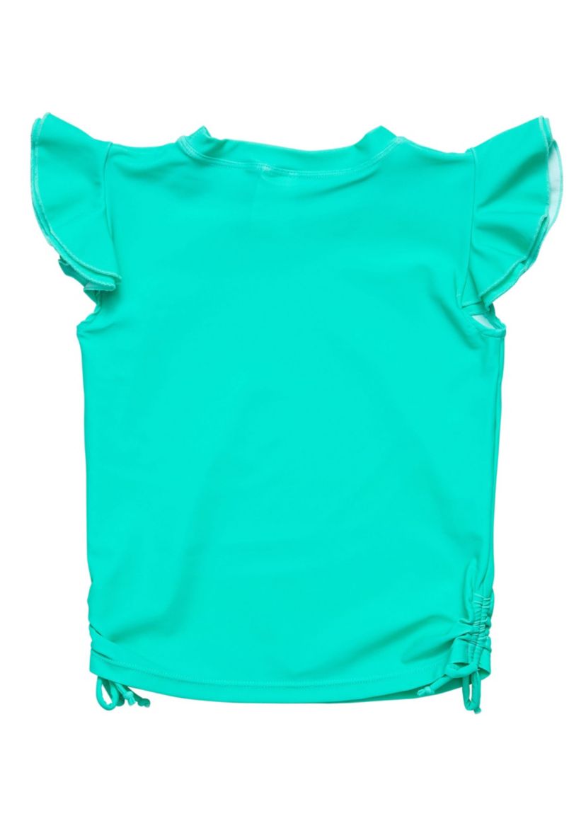 Mint Sustainable Flutter Sleeve Rash Top