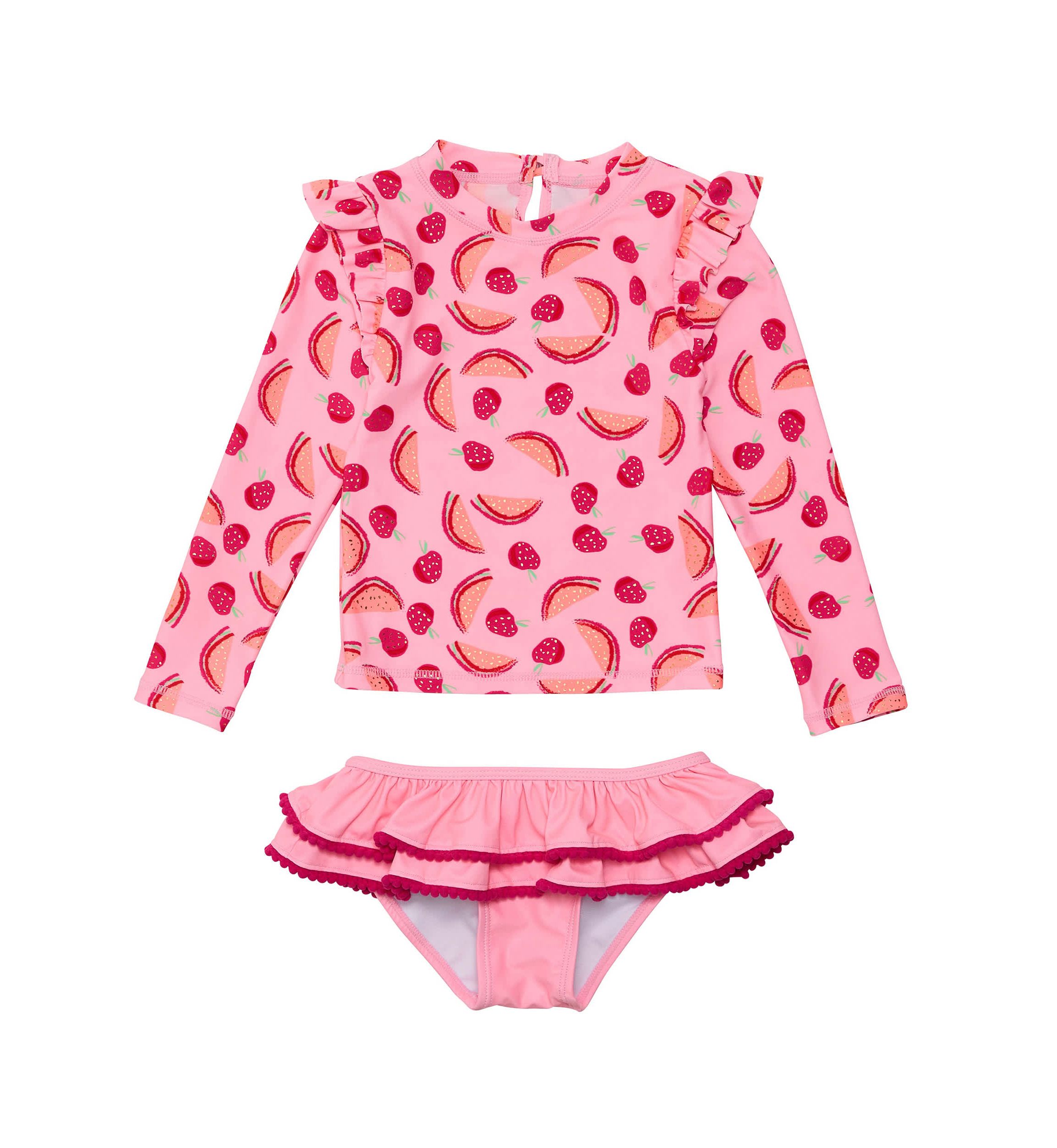 Berry Sweet LS Ruffle Set