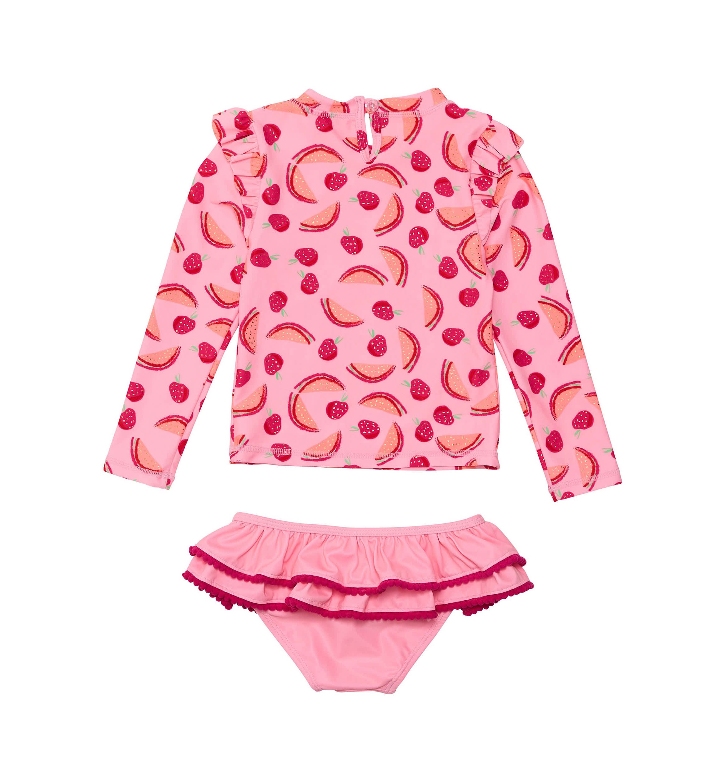 Berry Sweet LS Ruffle Set