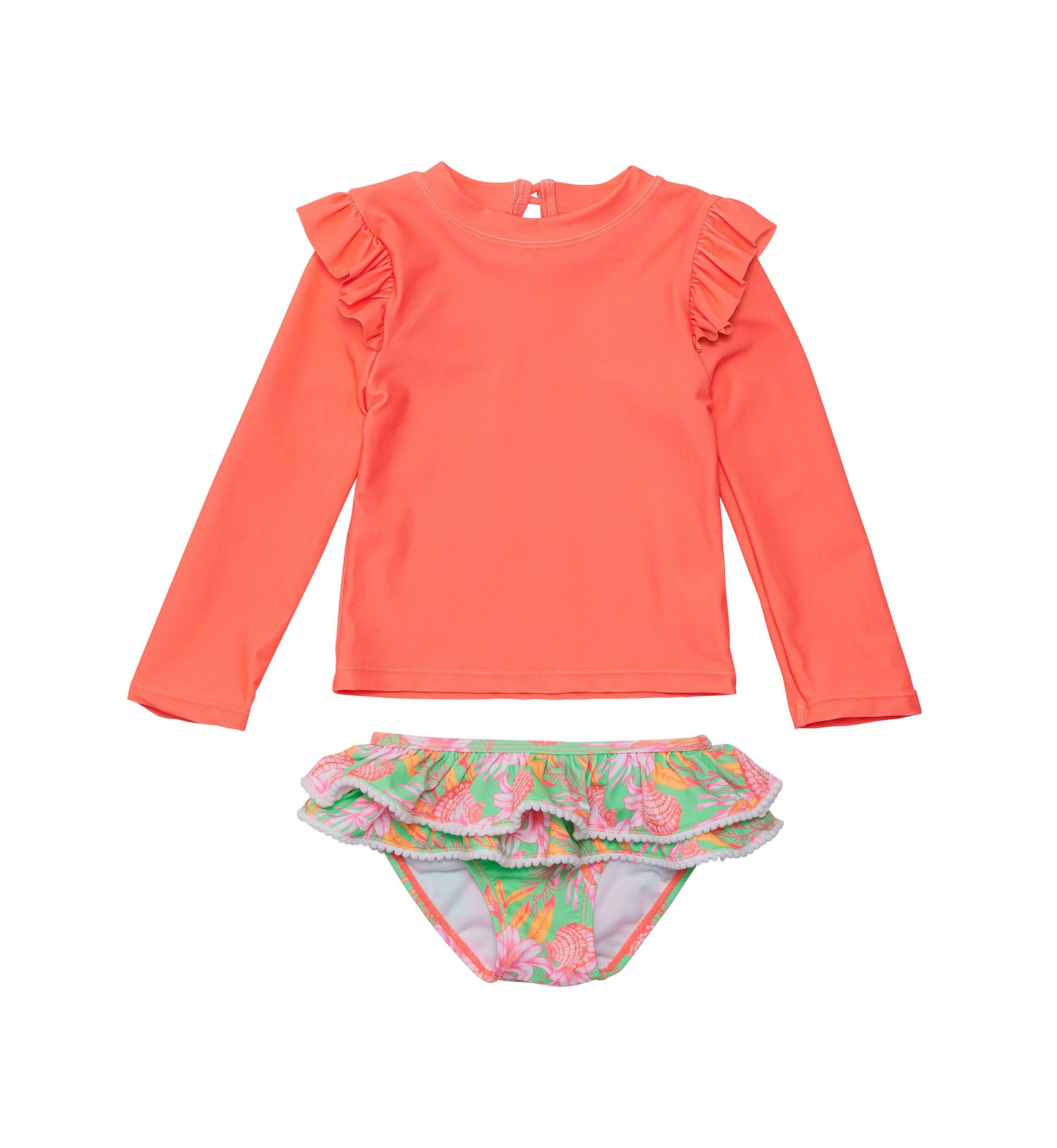 Coastal Shells Sustainable Ruffle Set