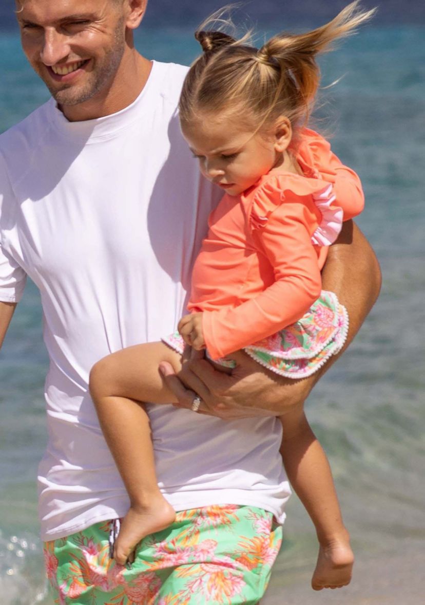 Coastal Shells Sustainable Ruffle Set