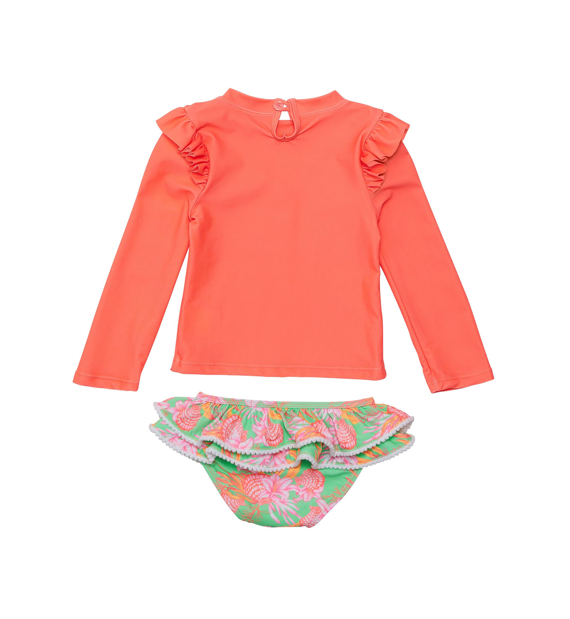 Coastal Shells Sustainable Ruffle Set