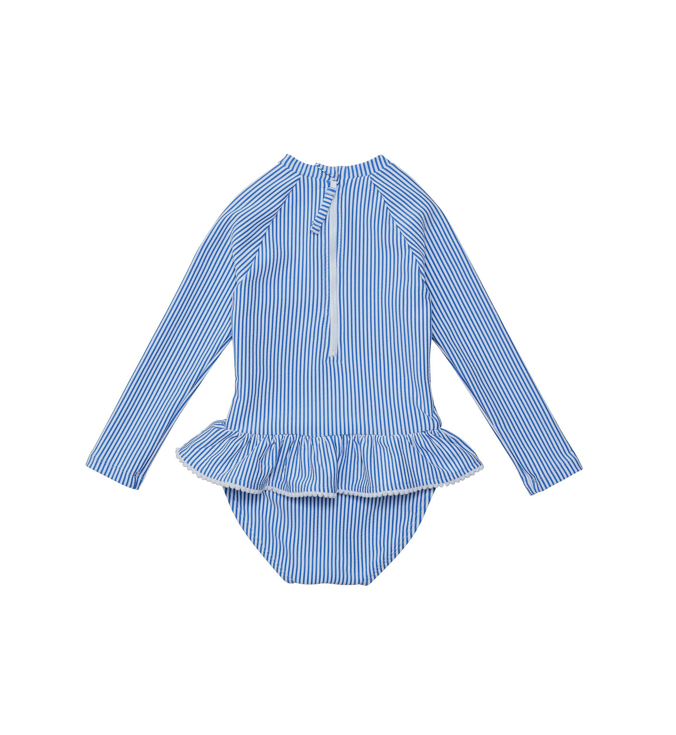 Parisian Summer LS Skirt Surf Suit