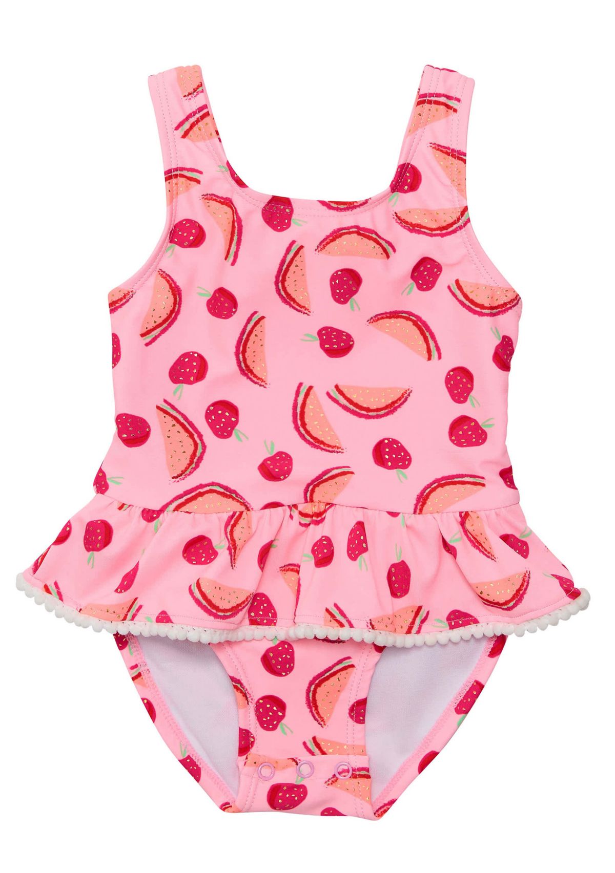 Berry Sweet Skirt Swimsuit