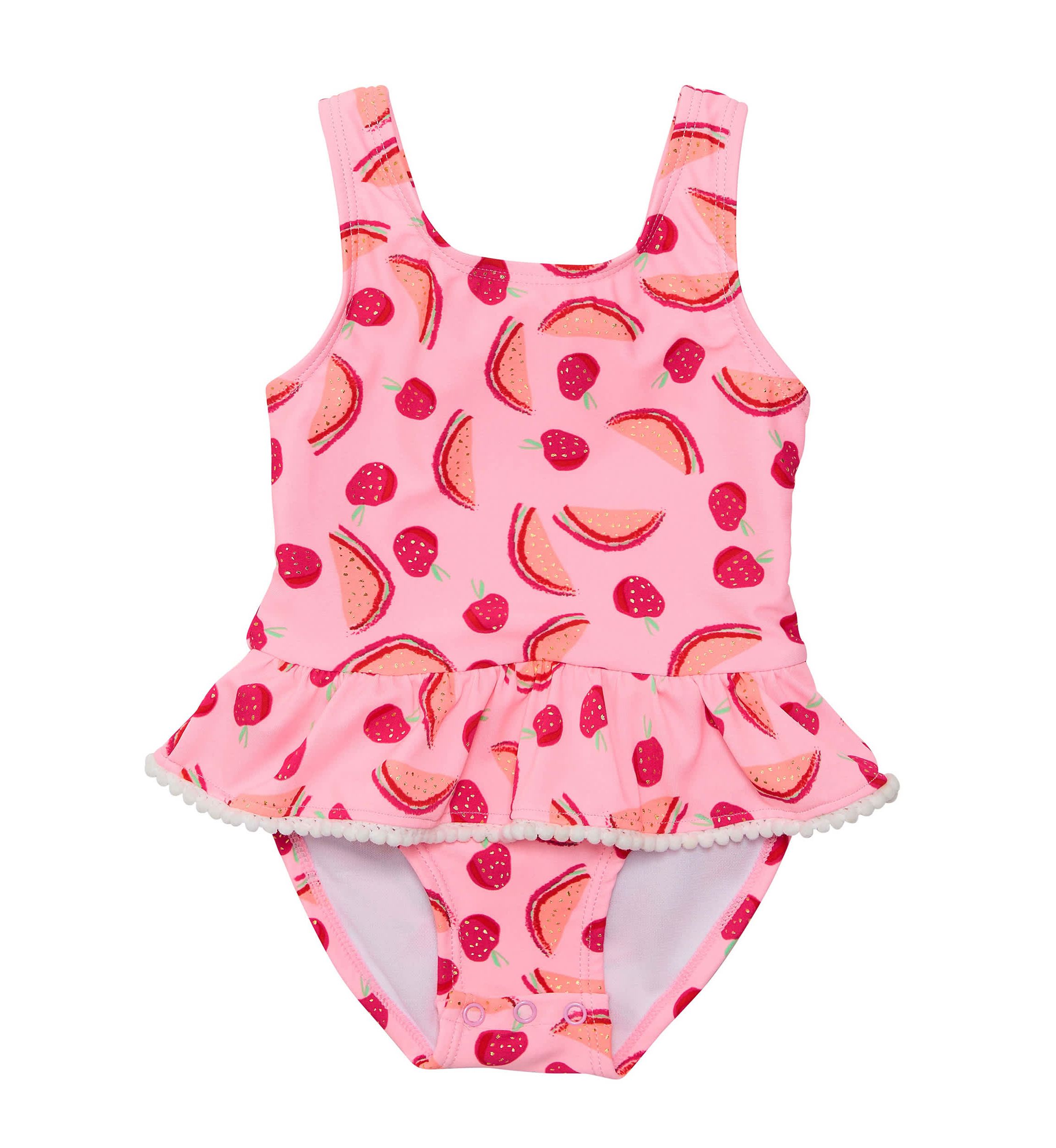 Berry Sweet Skirt Swimsuit
