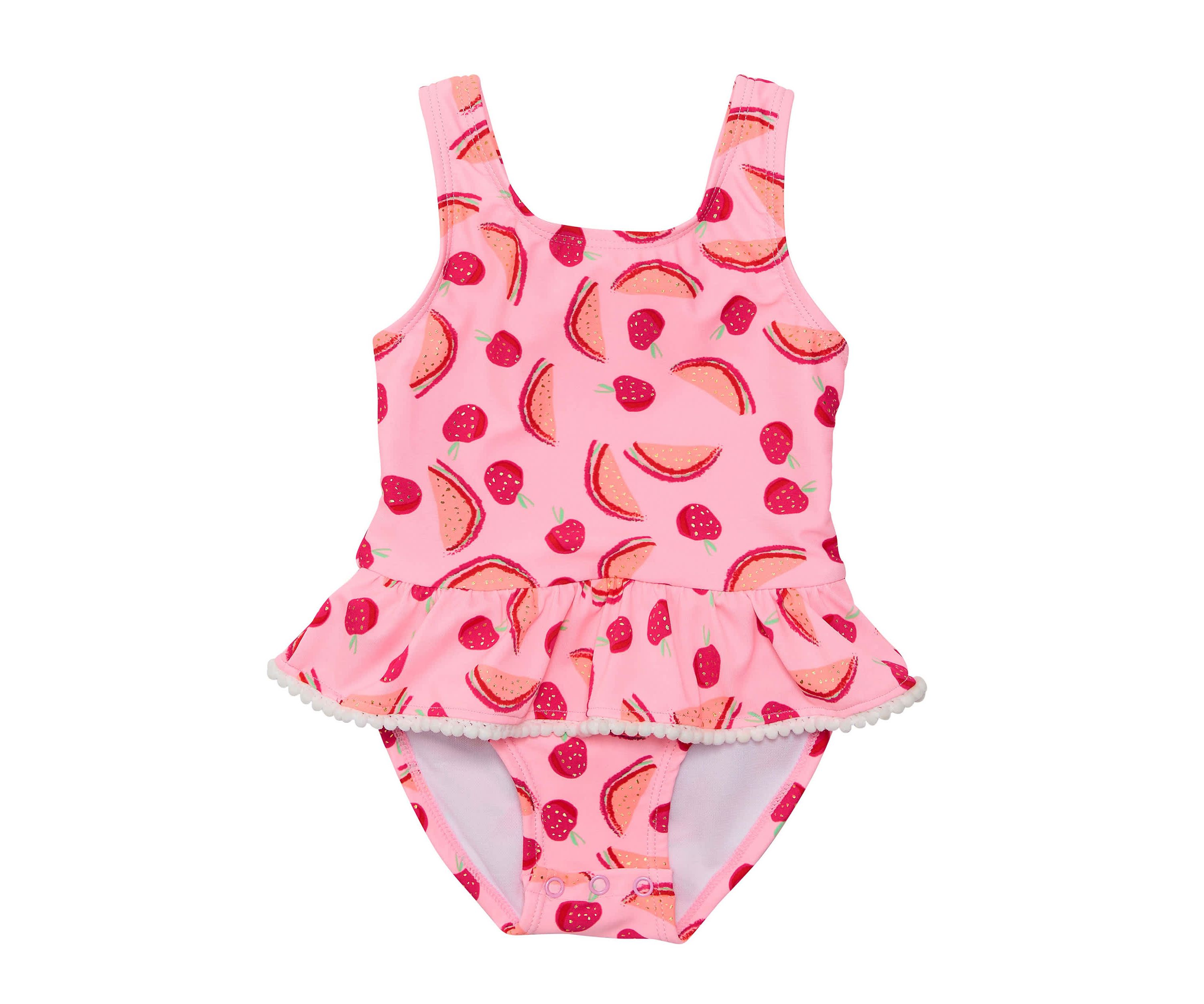 Berry Sweet Skirt Swimsuit
