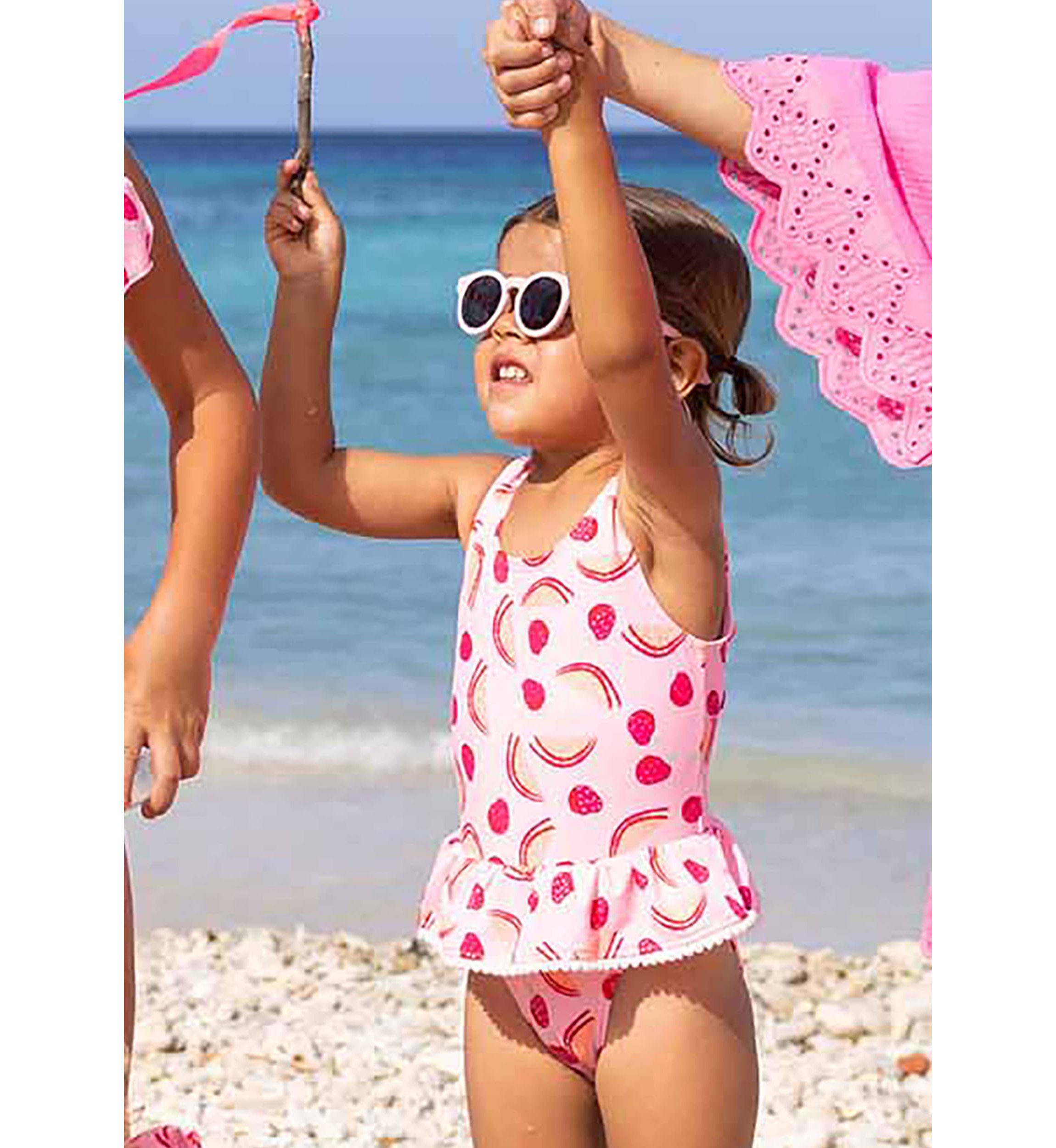 Berry Sweet Skirt Swimsuit