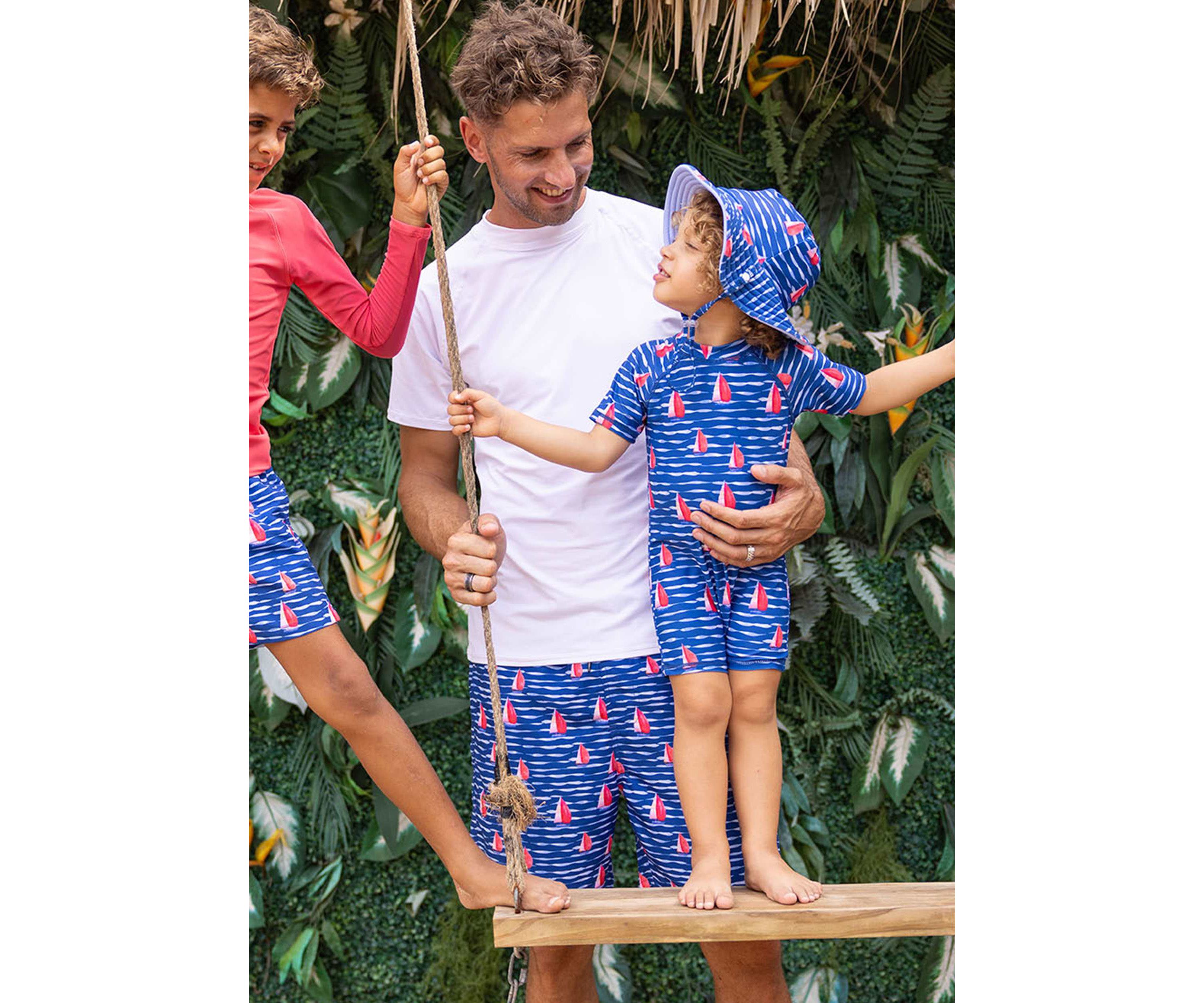 Sailboat Rock SS Sunsuit
