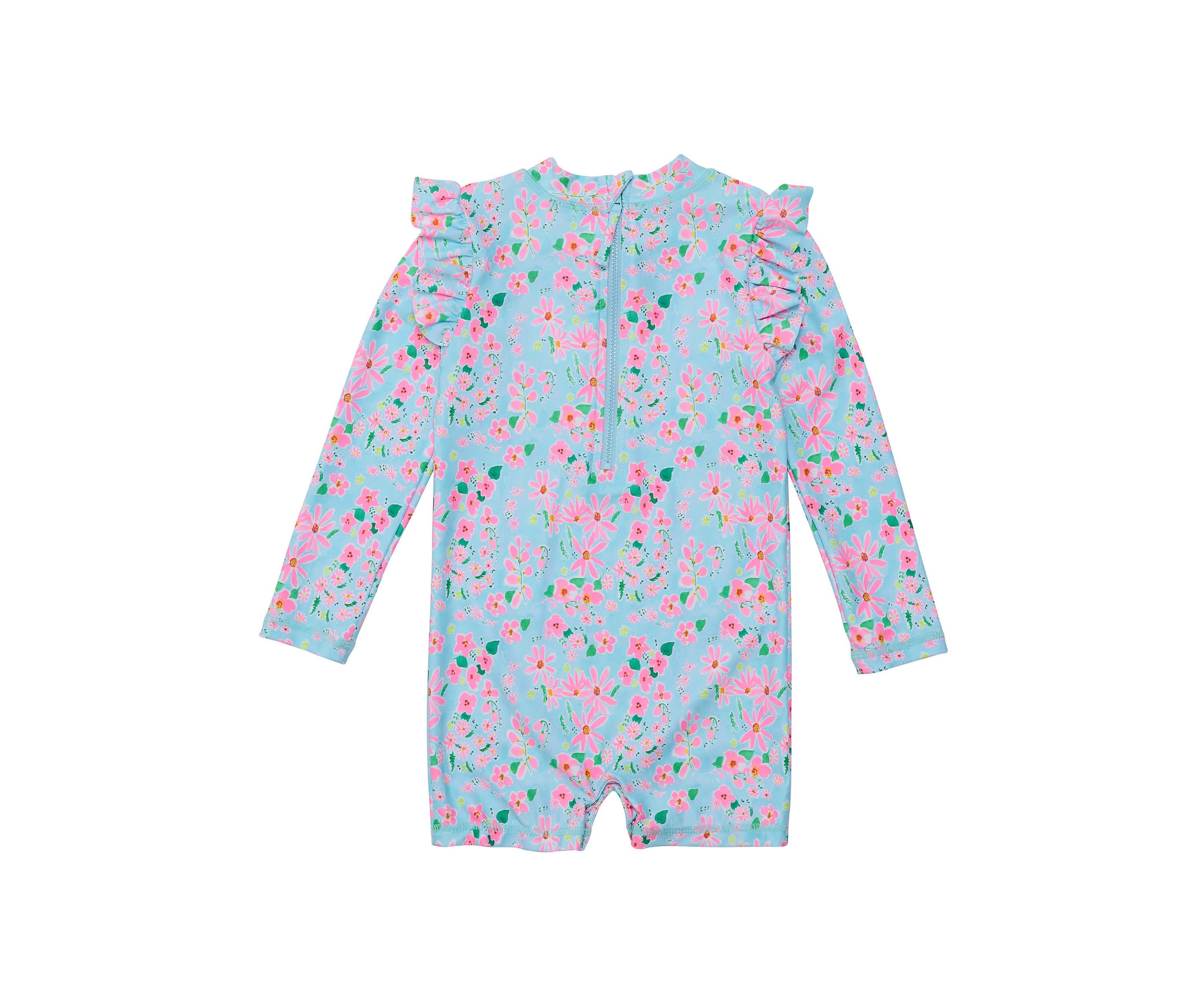 Daisy Chain LS Sunsuit