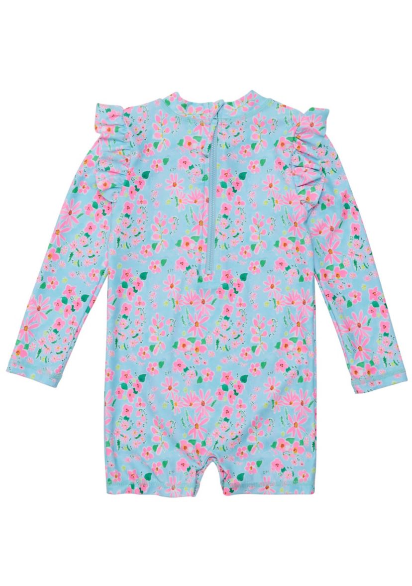 Daisy Chain LS Sunsuit